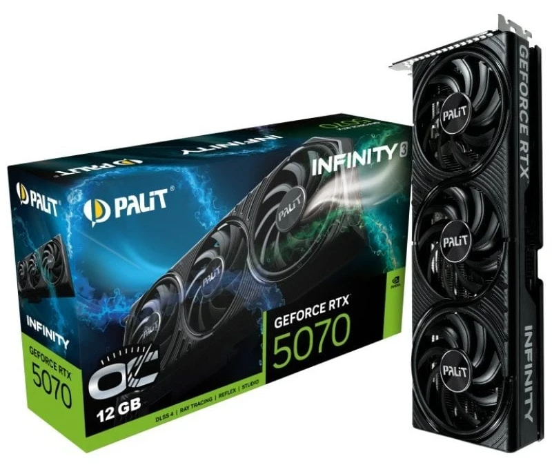 Palit GeForce RTX 5070 12 GB GDDR7 Infinity 3 OC