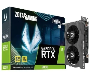 Zotac Gaming GeForce RTX 3050 GDDR6 Twin Edge OC