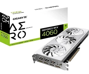 Gigabyte GeForce RTX 4060 8 GB GDDR6 Aero OC