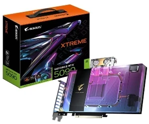 Gigabyte GeForce RTX 5090 32 GB GDDR7 Aorus Xtreme WaterForce WB
