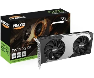 Inno3D GeForce RTX 5070 12 GB GDDR7 TWIN X2 OC