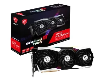 MSI AMD Radeon RX 6750 XT 12 GB GDDR6 Gaming X Trio