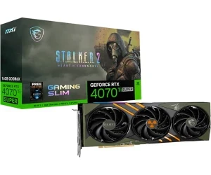 MSI GeForce RTX 4070 Ti Super 16 GB GDDR6 Gaming Slim Stalker 2