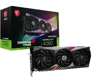 MSI GeForce RTX 4080 16 GB GDDR6 Gaming X Trio