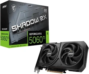 MSI GeForce RTX 5060 Ti GDDR7 Shadow 2x OC