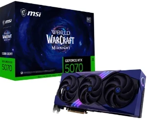 MSI GeForce RTX 5070 12 GB GDDR7 WoW Midnight void