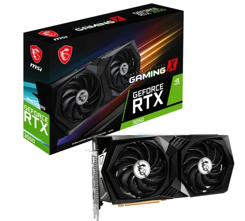 MSI GeForce RTX 3050 GDDR6 Gaming X