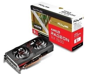 Sapphire AMD Radeon RX 7600 8 GB GDDR6