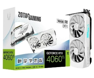 Zotac GeForce RTX 4060 Ti 8 GB GDDR6 Twin Edge OC White