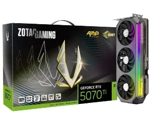 Zotac Gaming GeForce RTX 5070 Ti 16 GB GDDR7 AMP